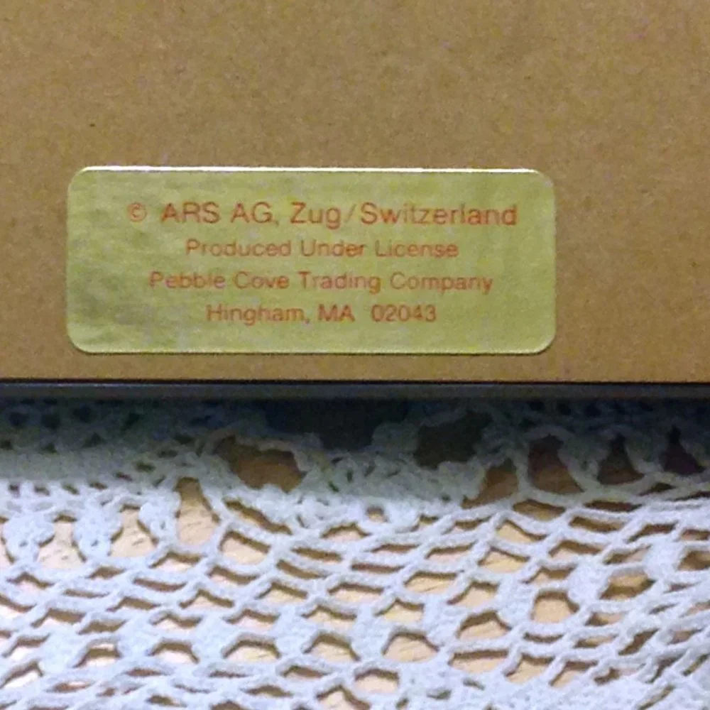 Vintage M. J. Hummel wall plaque from ARS / Renner Davis